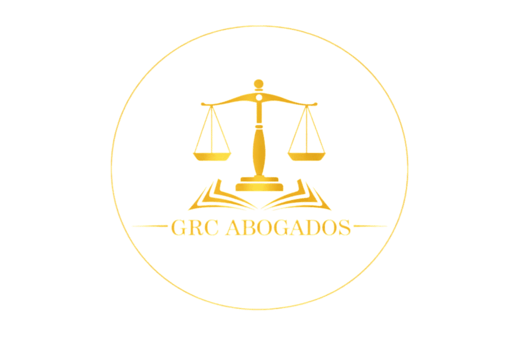 Logo GRC ABOGADOS en el círculo