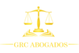 Logo dorado de la firma GRC ABOGAODS
