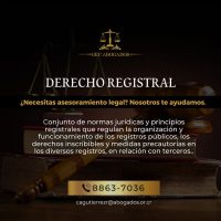 Derecho Registral